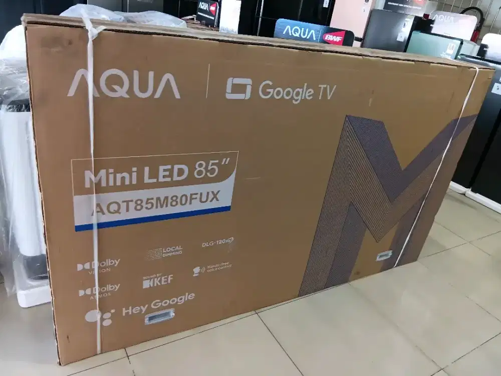 TV AQUA 85INC CICILAN BY HOMECREDIT