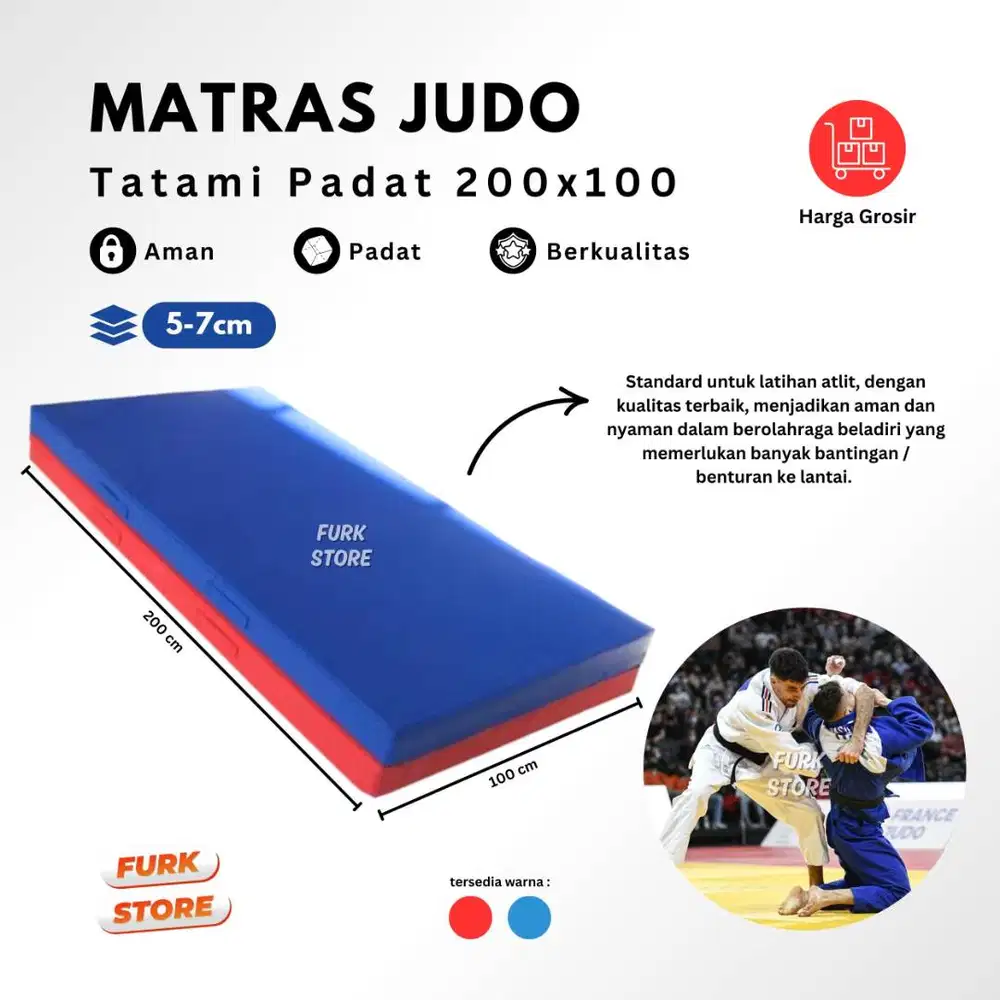 Matras Judo TTM02 [REDAM BENTURAN] – Tatami Judo | Matras Judo | Matra