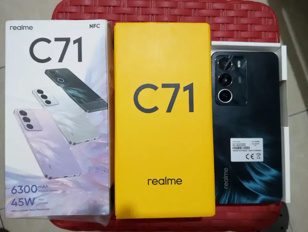 REALME C71 RAM 8+16/128GB (PEMAKAIAN 3 BULAN)
