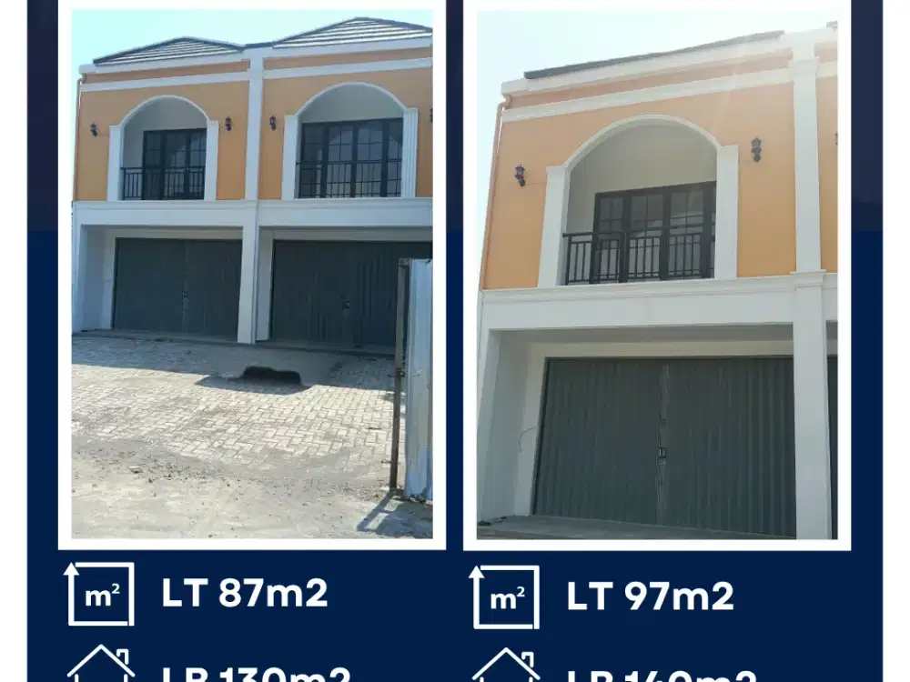 Dijual Ruko 2 Lantai Lapang di Pucang Gading – Sertifikat HM, LB 140m2 Cocok Berbagai Usaha