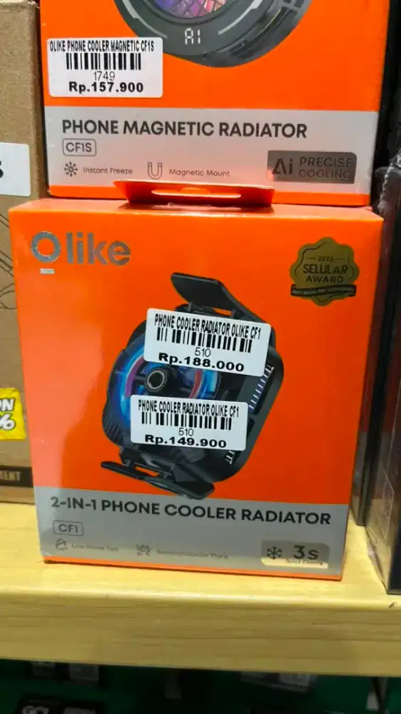 PHONE COOLER RADIATOR OLIKE CF1 ATLANTIS DAHSYAT