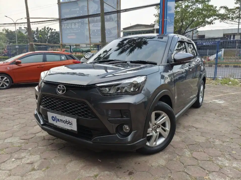 DP MURAH Toyota Raize 1.2 G Bensin-AT 2023 Abu C6SHE