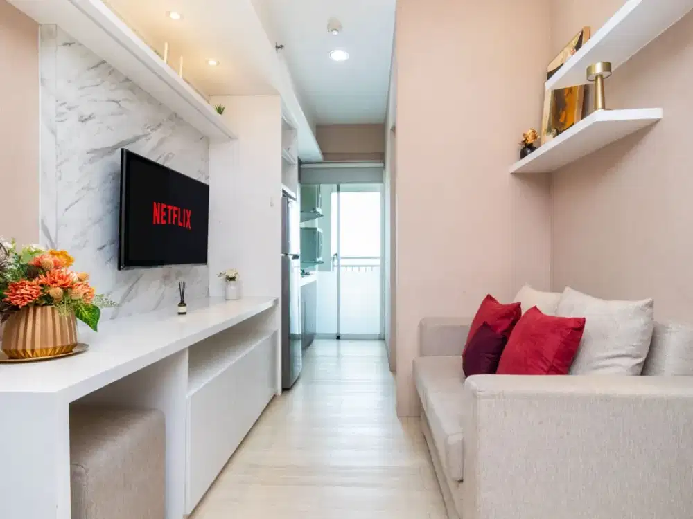 Jual BU Apartemen Vittoria Residence Daan Mogot Cengkareng 1BR Full Furnished Dekat Puri Bandara Soekarno Hatta