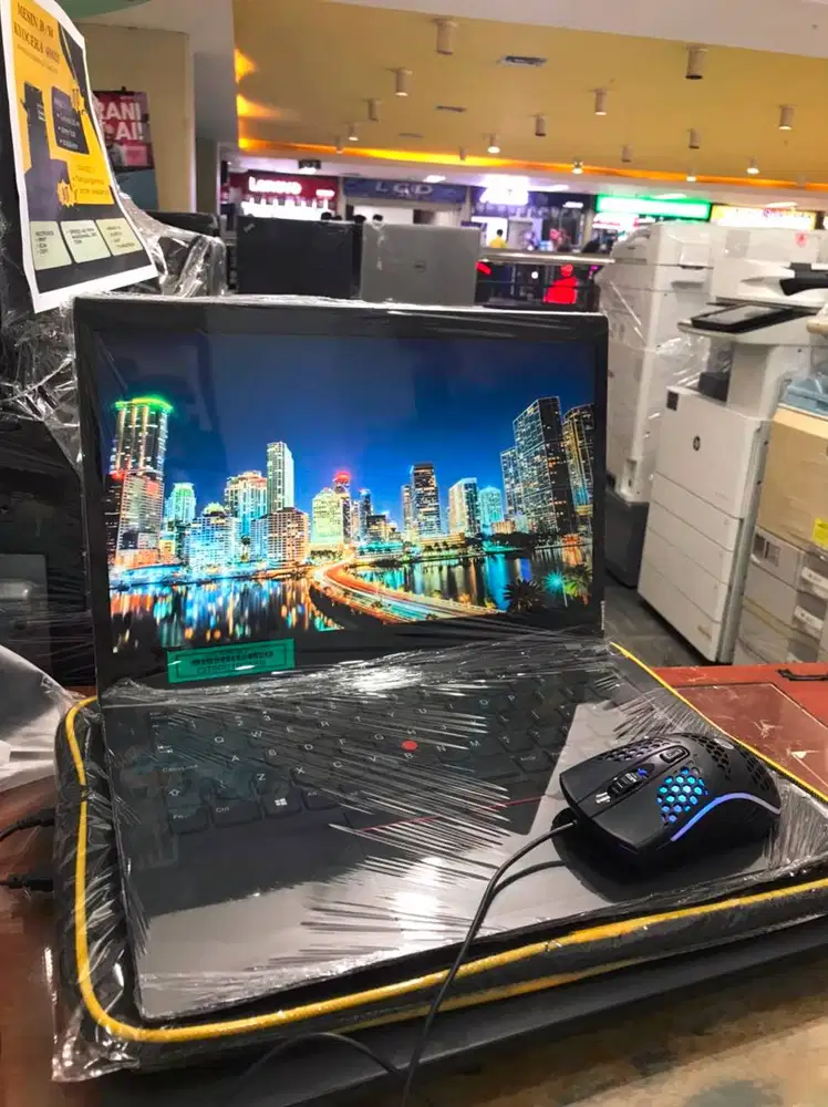 LAPTOP LENOVO THINKPAD T495S BEKAS AMD RYZEN 5 RAM 8 SSD 256GB