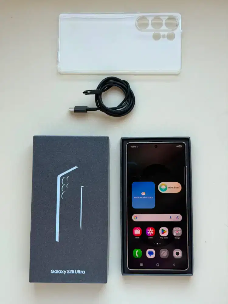 Samsung S25 Ultra 12/512gb - Titanium Black - Like New - Resmi Indo