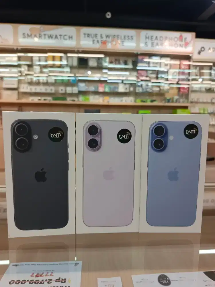 iPhone 17 256GB Segel New Free Adaptor 20W Cicilan 0%