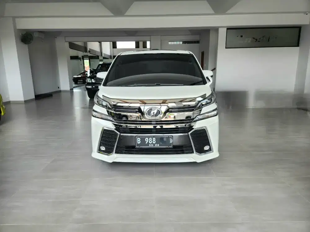 Vellfire 2.5 ZG CBU ( Japan ) 2015 km52rb full ori