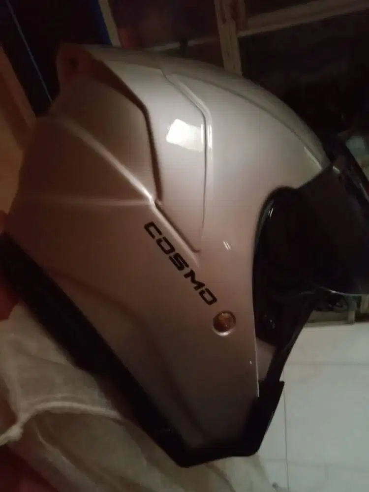 Helmet Cosmo Half Face GTR Warna Grey
