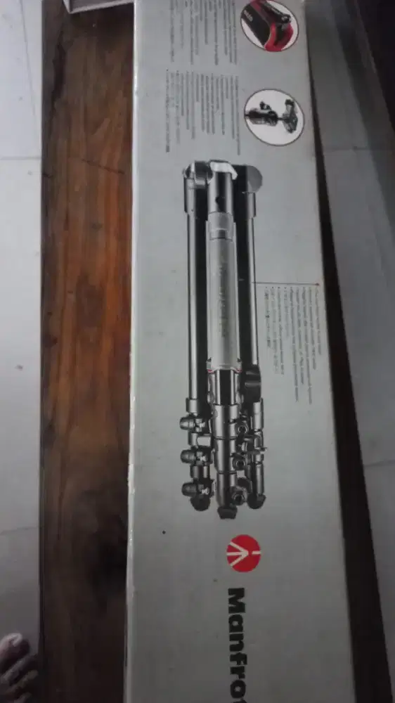 Manfrotto BeFree Compact Travel Tripod Original Italy - Sangat Kokoh