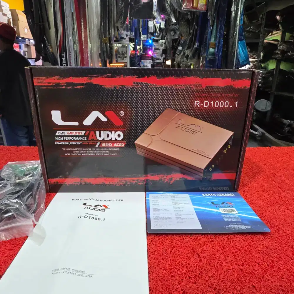 Power Monoblock LM AUDIO R-D1000.1 Monoblock LM AUDIO Digital