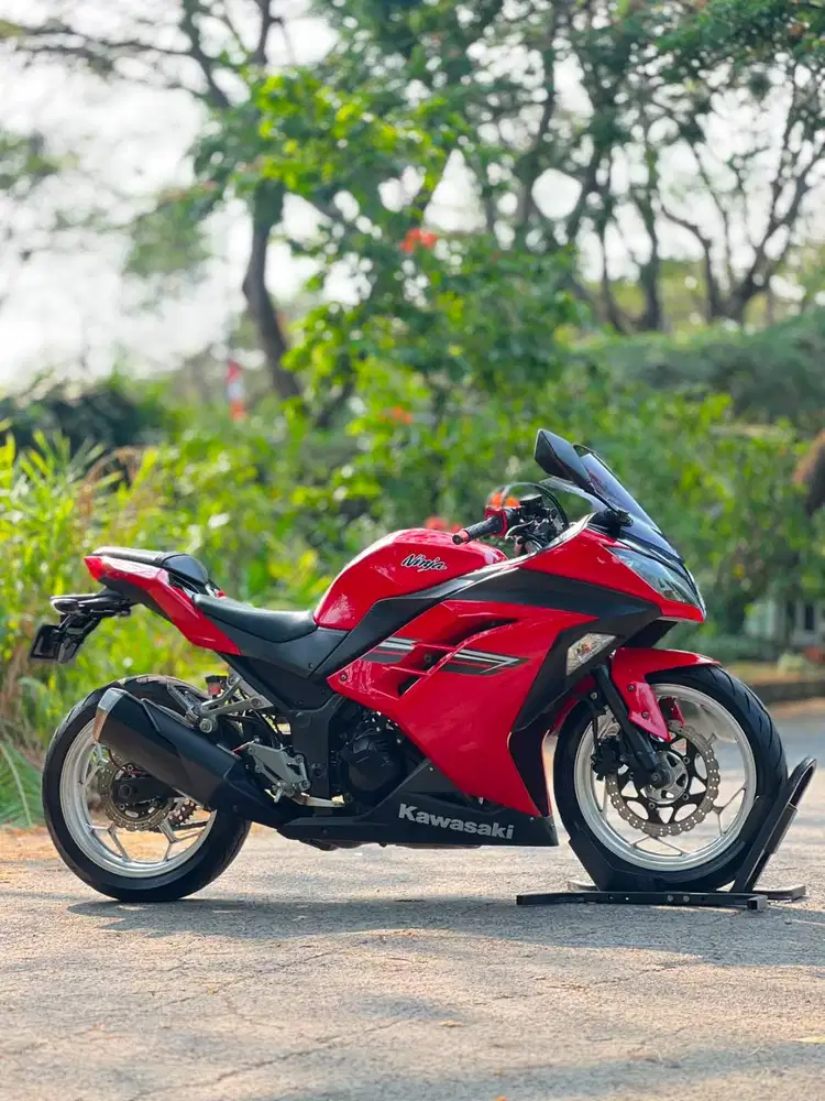 KAWASAKI NINJA 250 FI OLD MERAH 2017 PAJAK PANJANG ANTI REWEL