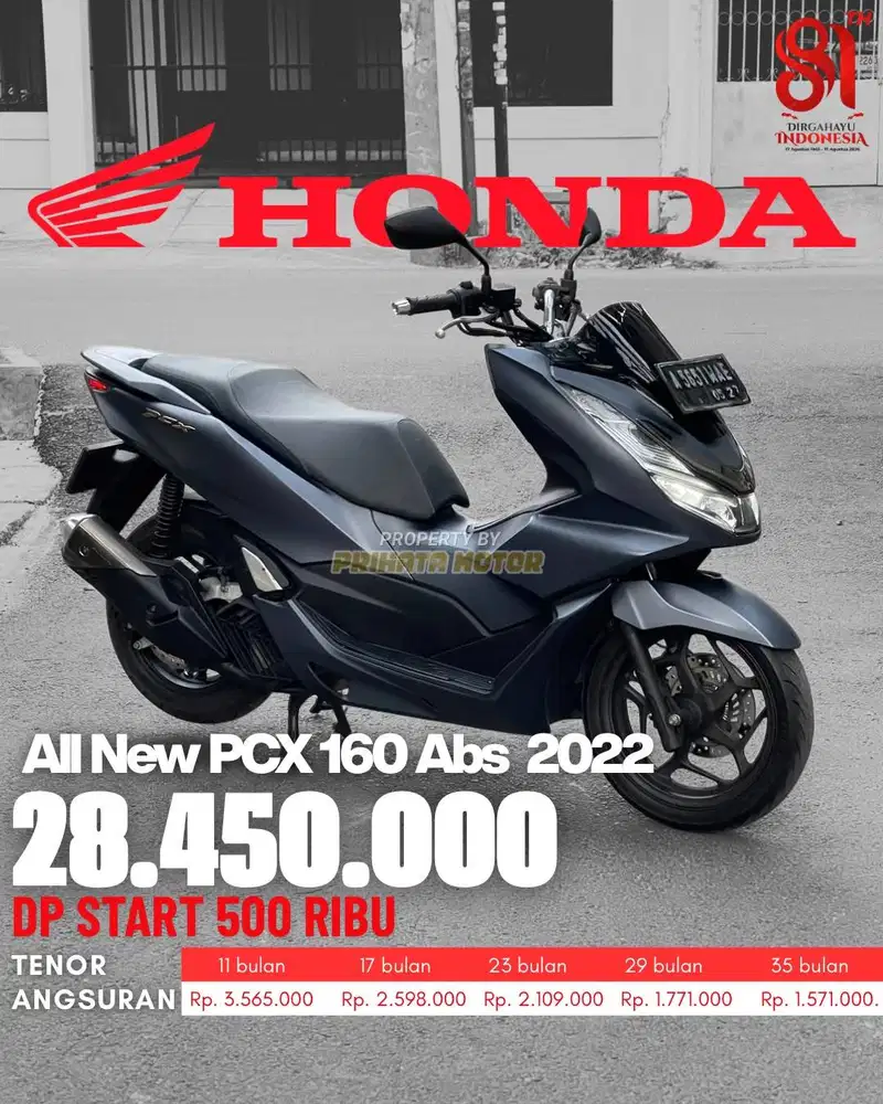 HONDA ALL NEW PCX 160 ABS ISS ESP 2022
