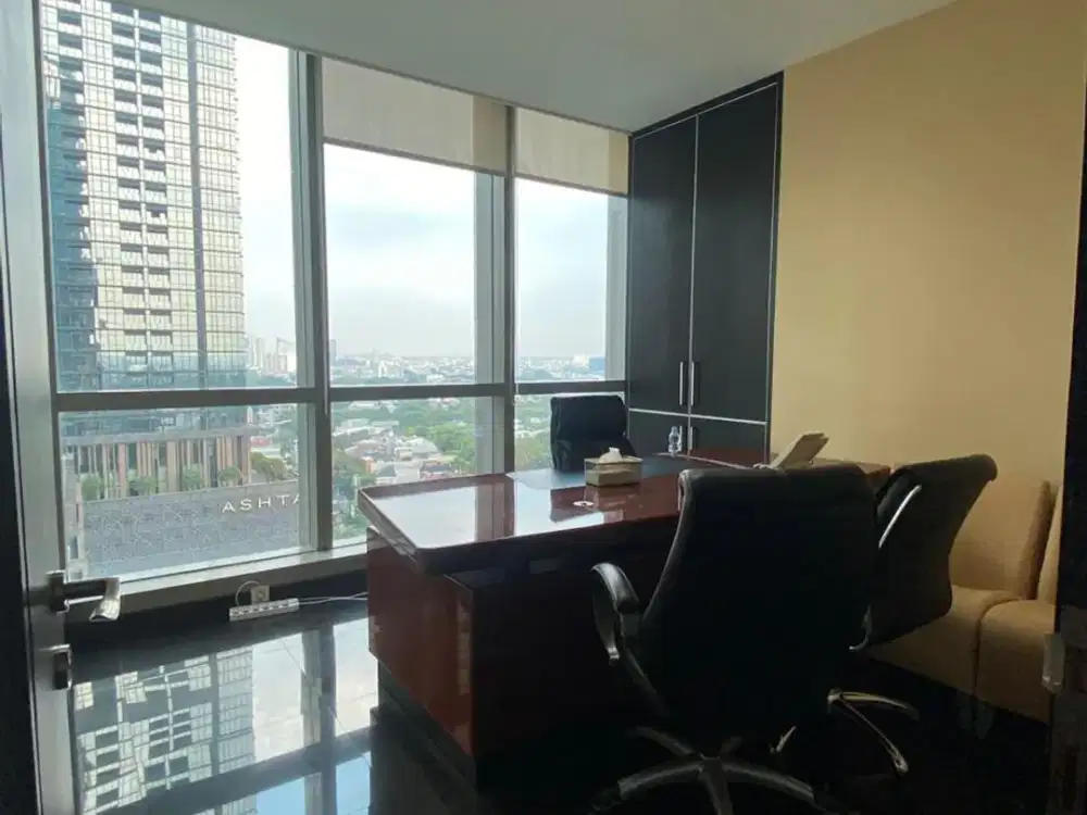 Dijual office 8 scbd 170m2 furnished jaksel