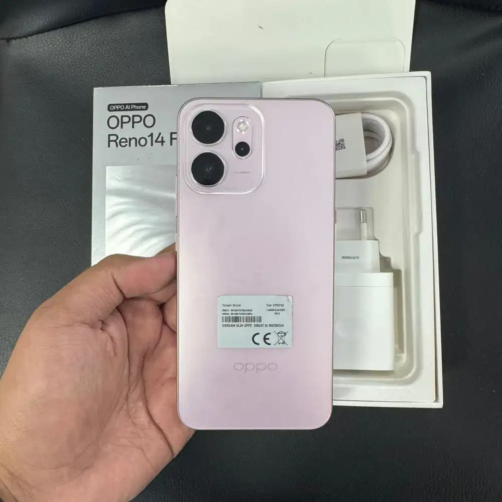 Oppo Reno 14f 5G 8/256gb fullset second