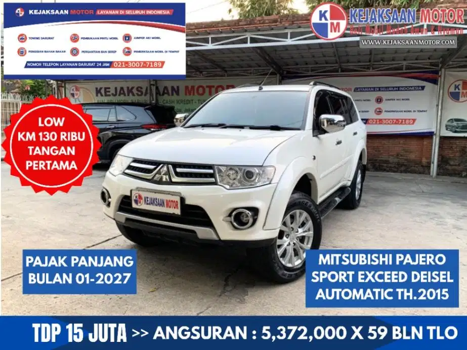 Mitsubishi Pajero Sport Diesel 2.5cc Automatic Th.2015