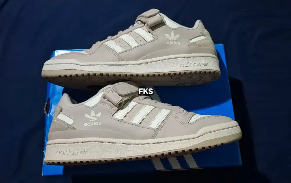 Koleksi Pribadi, ADIDAS FORUM LOW, Legit Original FS, Like New