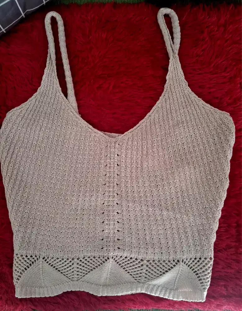 Preloved thanktop lucu cotton on , shein, mds