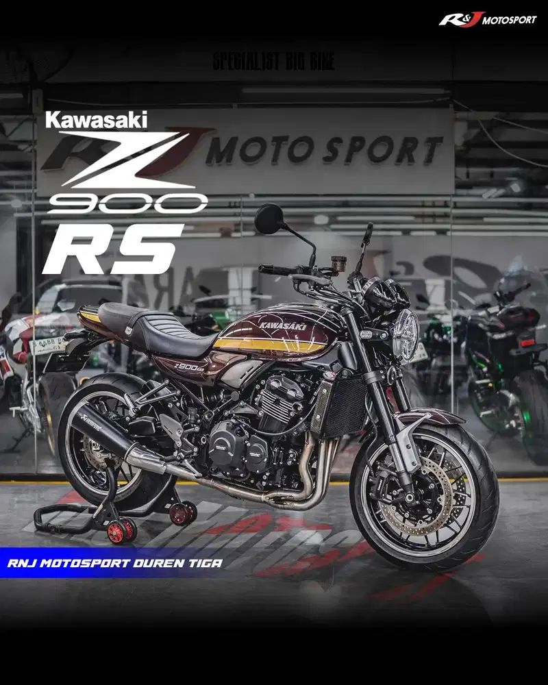 ‎Kawasaki Z900RS Z900 RS Z800 900cc Nik 2025 Km 4.000an Akrapovic Fs