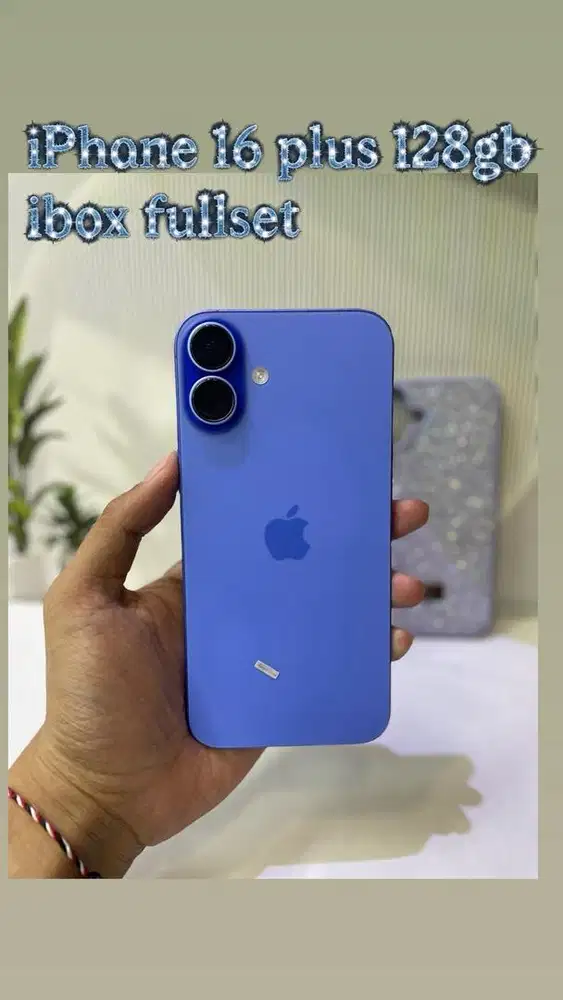 iPhone 16 Plus 128gb Ibox Fullset original