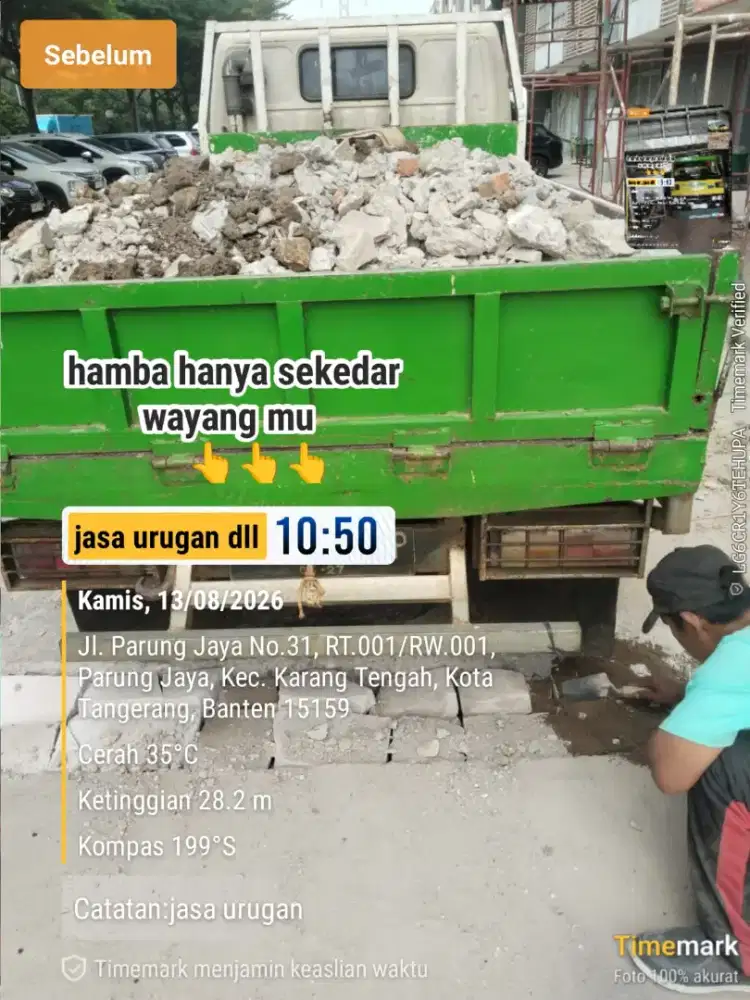 JASA BUANG PUING & SAMPAH PROYEK