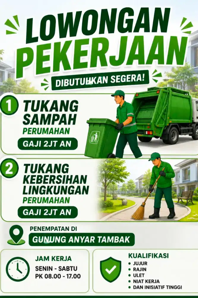 DiCari ART PP tidak nginap