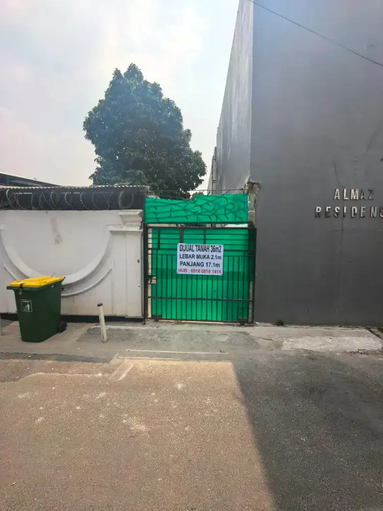 Dijual Lahan Tanah 36m2 SHM di Condet Cocok Untuk Rumah Minimalis 2lt