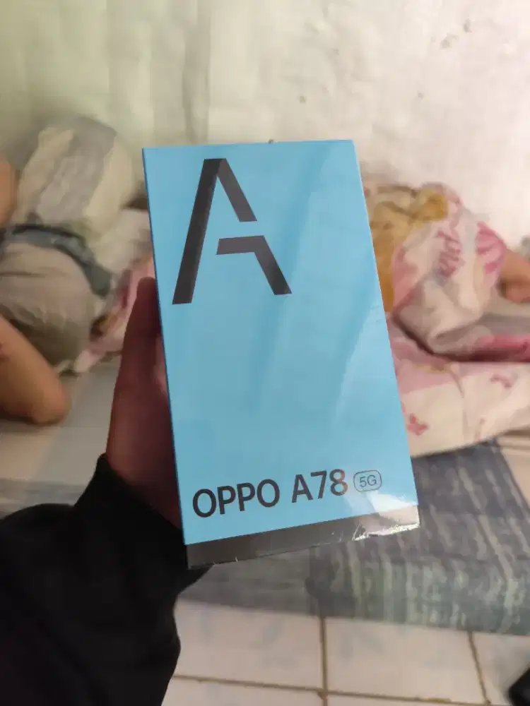 Oppo a78 5g 8/256 Masi baru blm d buka