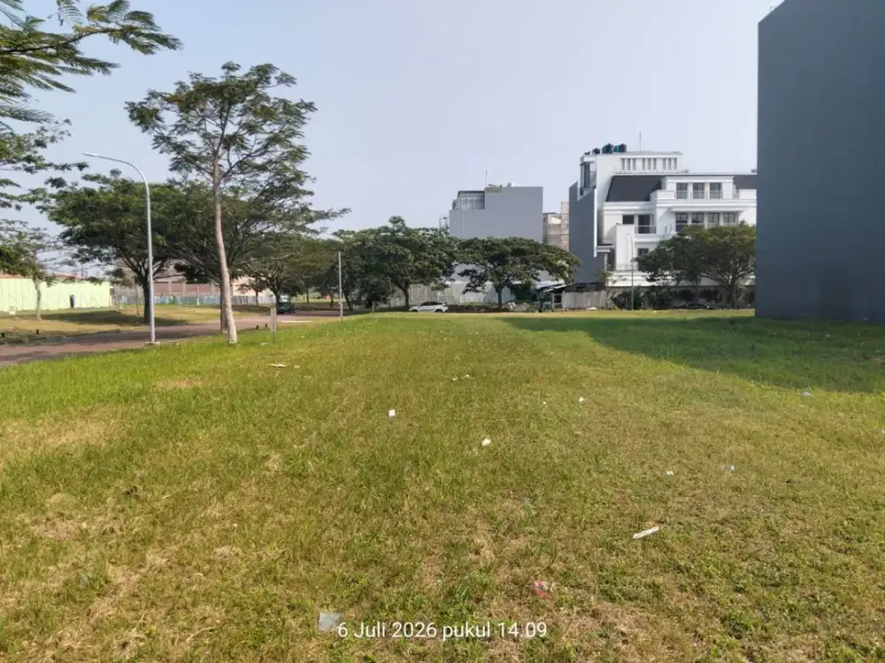 Kavling Siap Bangun di Symphony Boulevard Golf Island Pik II