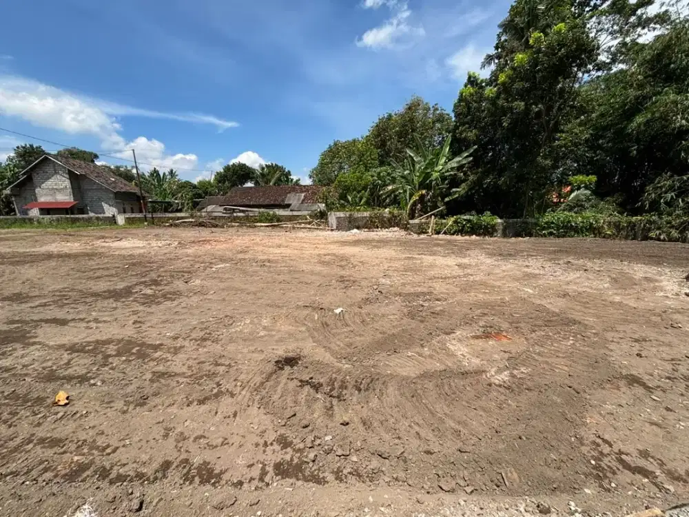 Jual Murah Tanah SHM Jl Jogja-Magelang Cicilan Tanpa Bunga