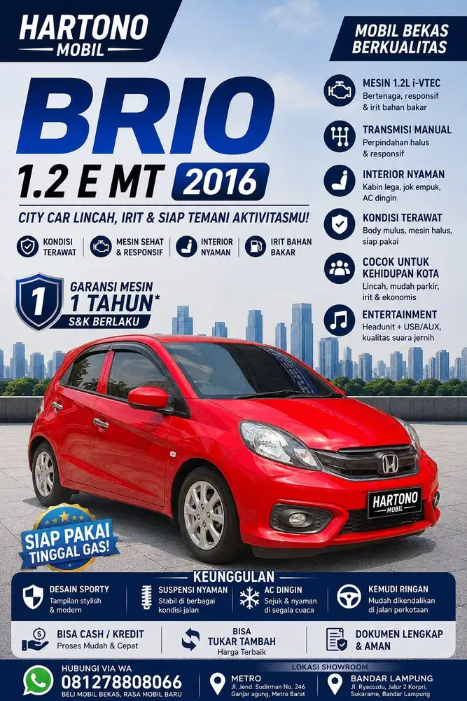 Brio 1.2 E MT 2016