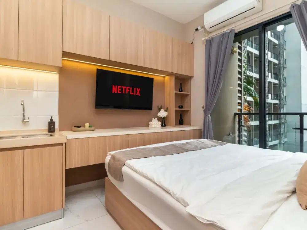 Jual Cepat Skyhouse BSD Studio Apartemen Semi Furnished Selangkah Ke AEON
