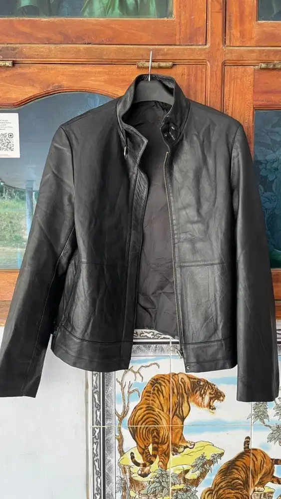 Jaket kulit domba
