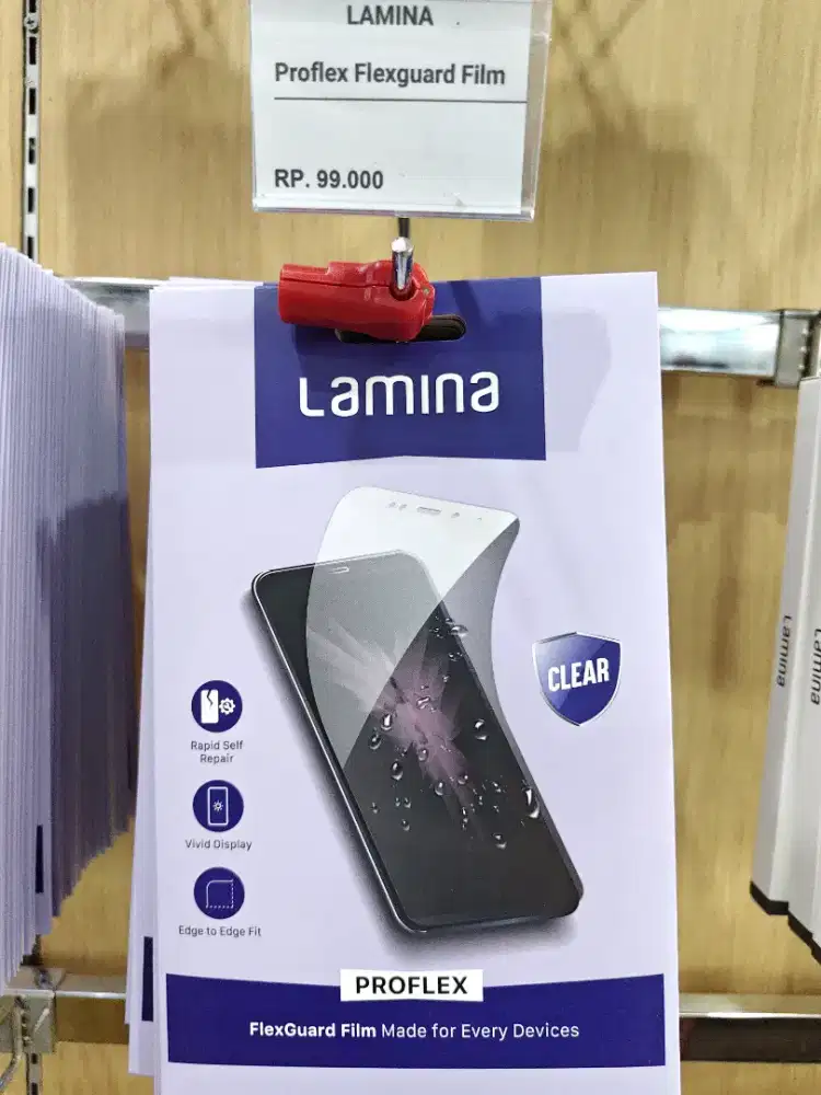 lamina hydrogel clear //antigores pelindung layar ponsel
