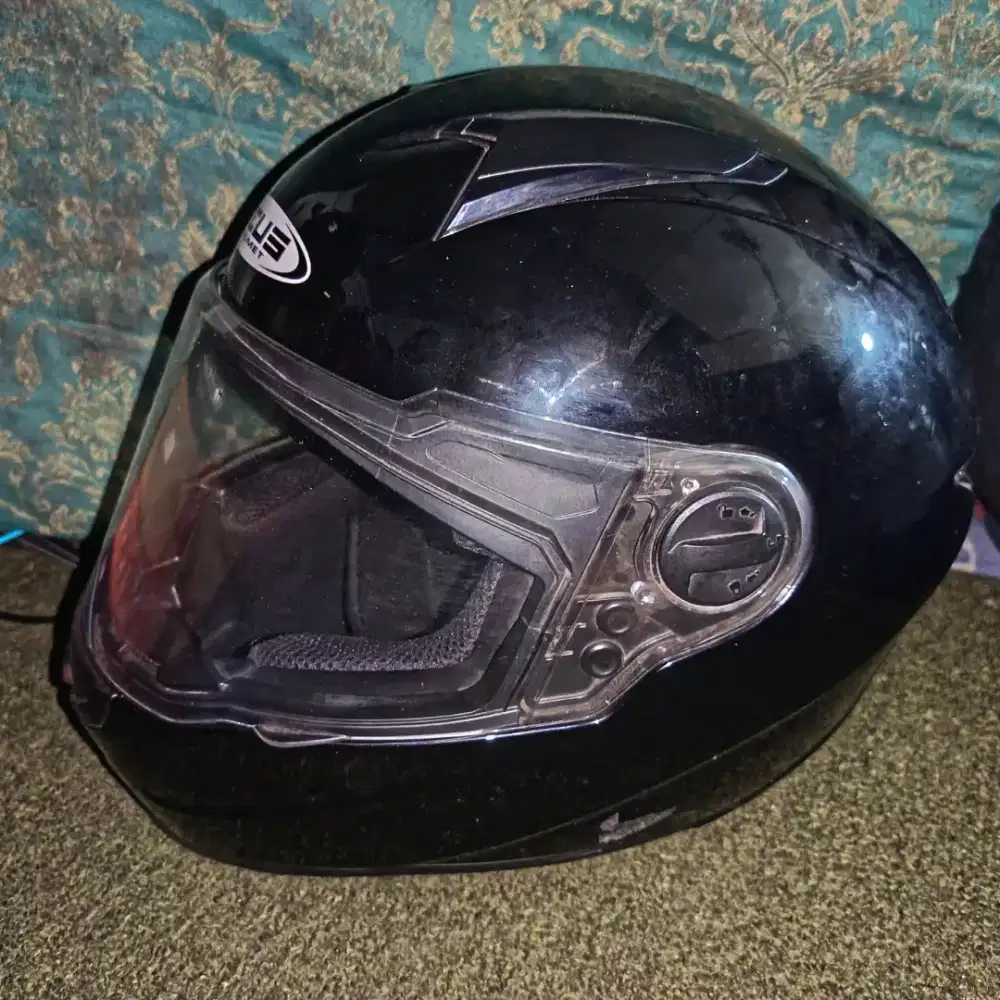 HELM ZEUS ZS 811C FULL FACE BLACK GLOSSY