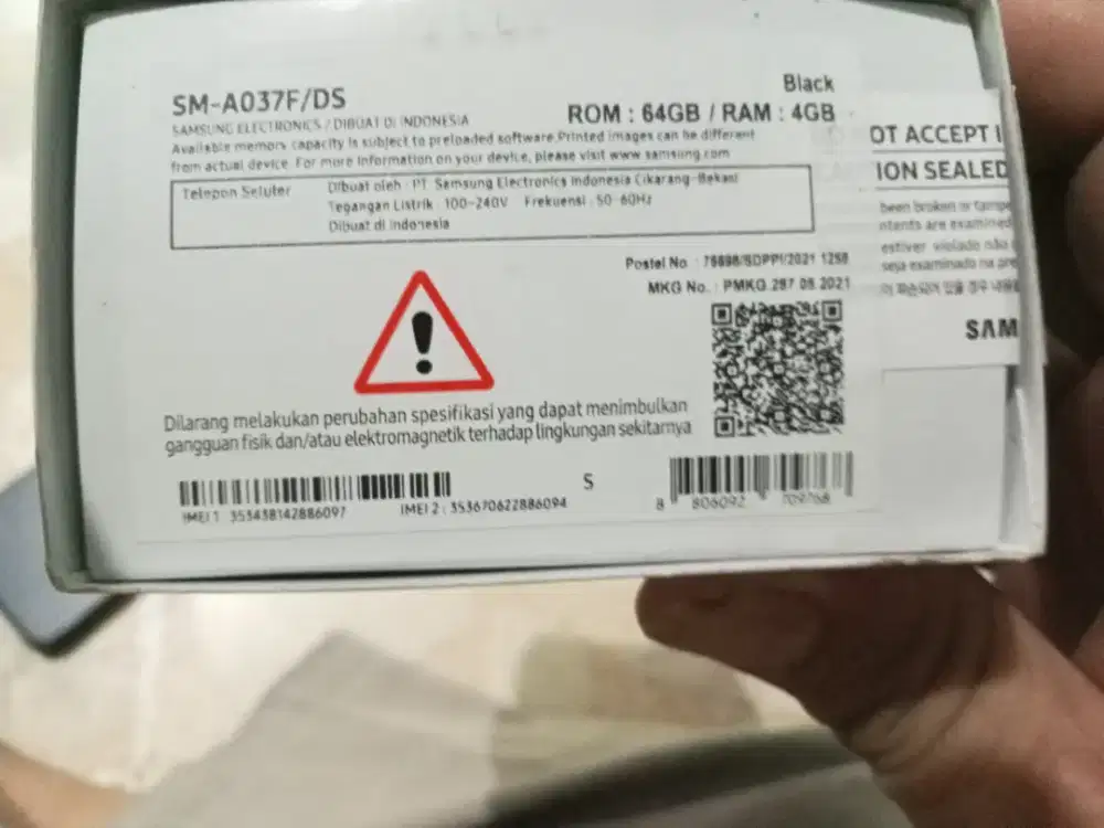 Samsung a03s gagal service