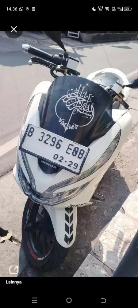 Jual cepat PCX putih 2019