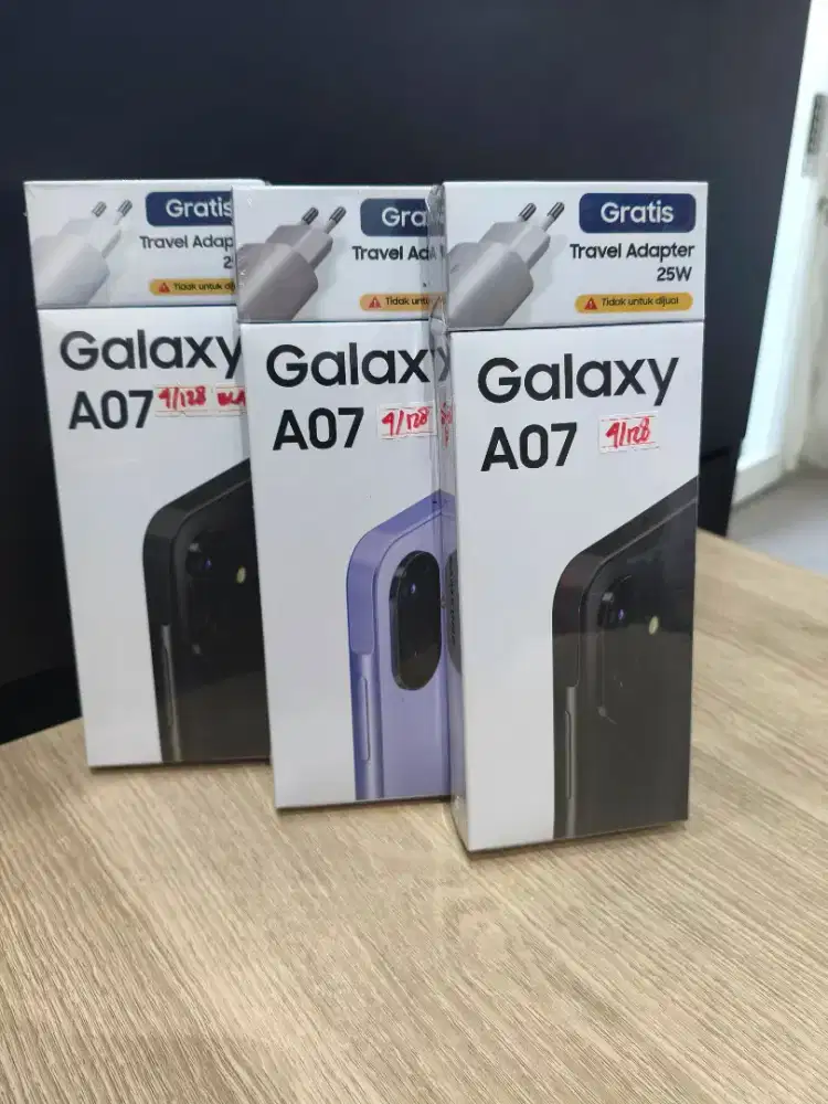 Samsung A07,batrei 5000mAh,CASHBACK 400RB