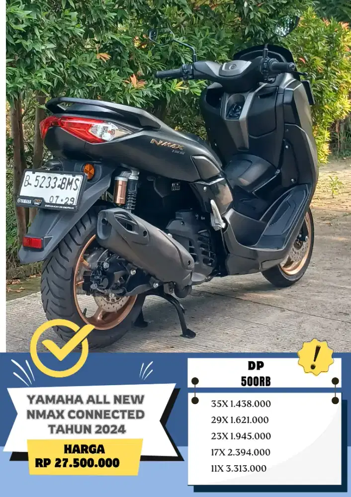 YAMAHA ALL NEW NMAX CONNECTED TAHUN 2024