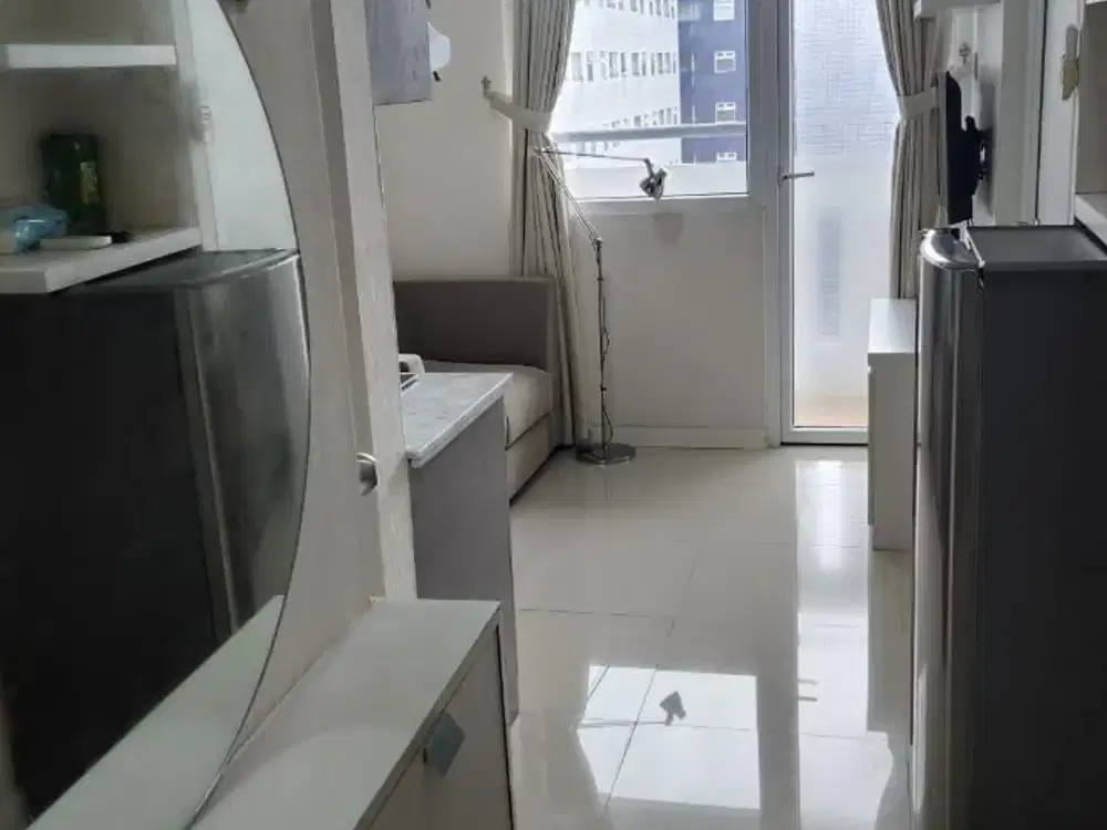 APARTEMEN GREEN PRAMUKA CITY 2 BEDROOM FULL FURNISHED TOWER ATAS MALL PENELOPE TAHUNAN JAKARTA PUSAT