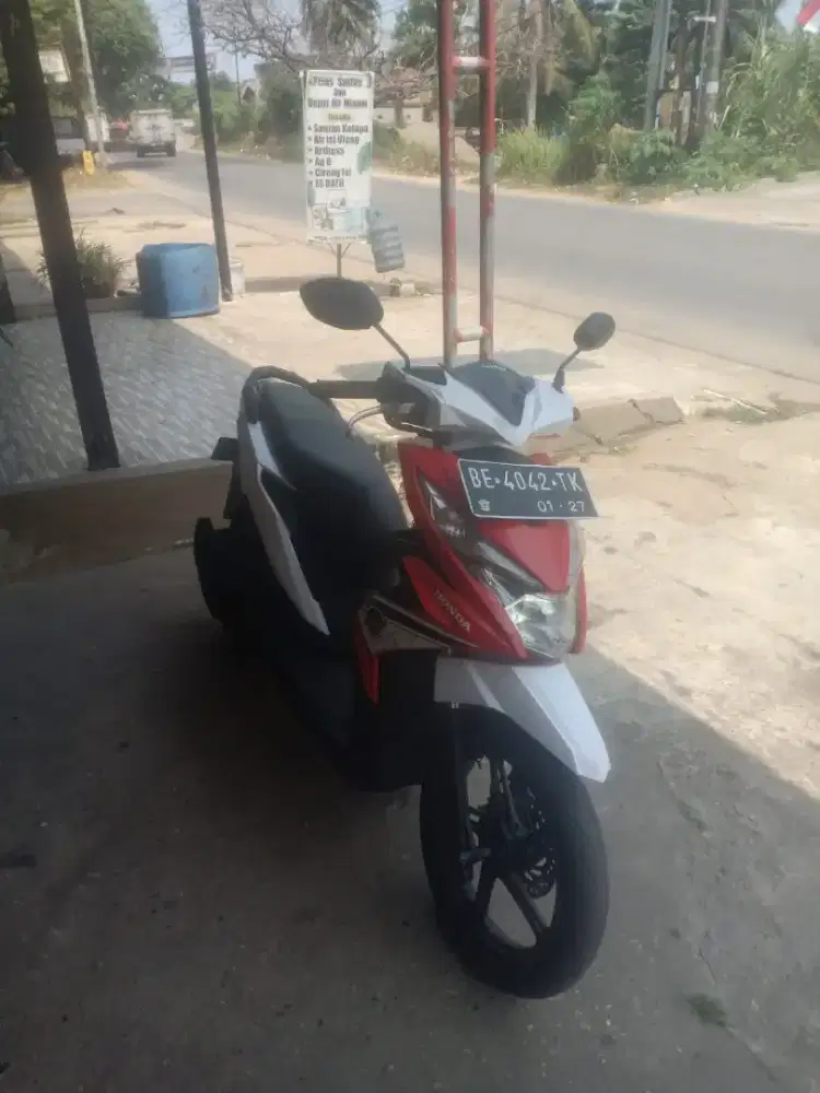 Honda beat CBS 110 esp 2017 merah putih BPKB
