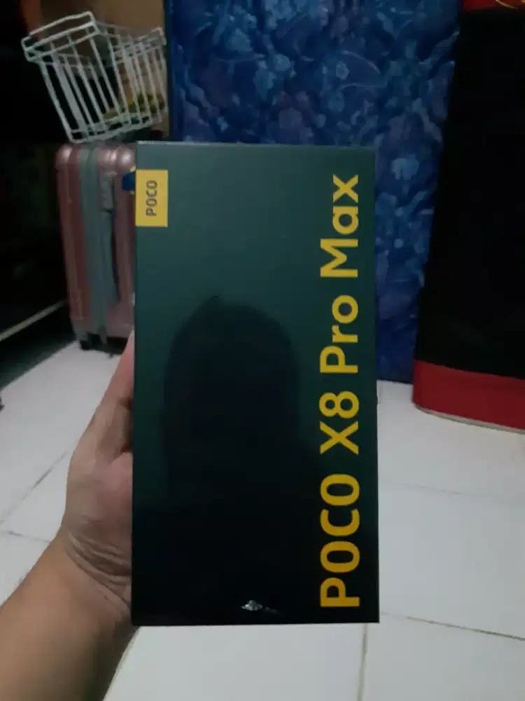 Poco X8 Pro Max 12/256 GB hitam BNIB