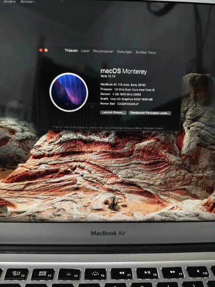 Macbook air 13 inch 2015 RAM 4/128