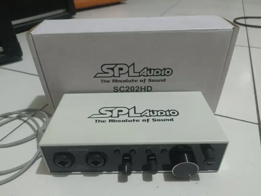 Soundcard Audio Interface SPL Audio SC202HD