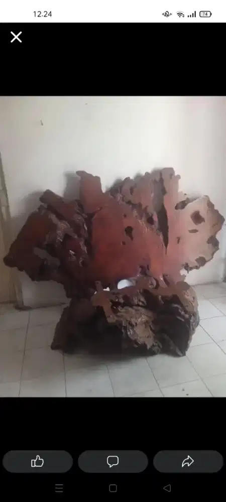 Dijual Meja akar jati asli