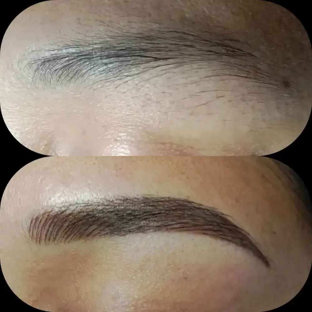 Sulam alis natural