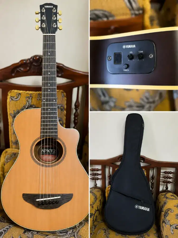 Jual gitar yamaha apx-t2masih mulus