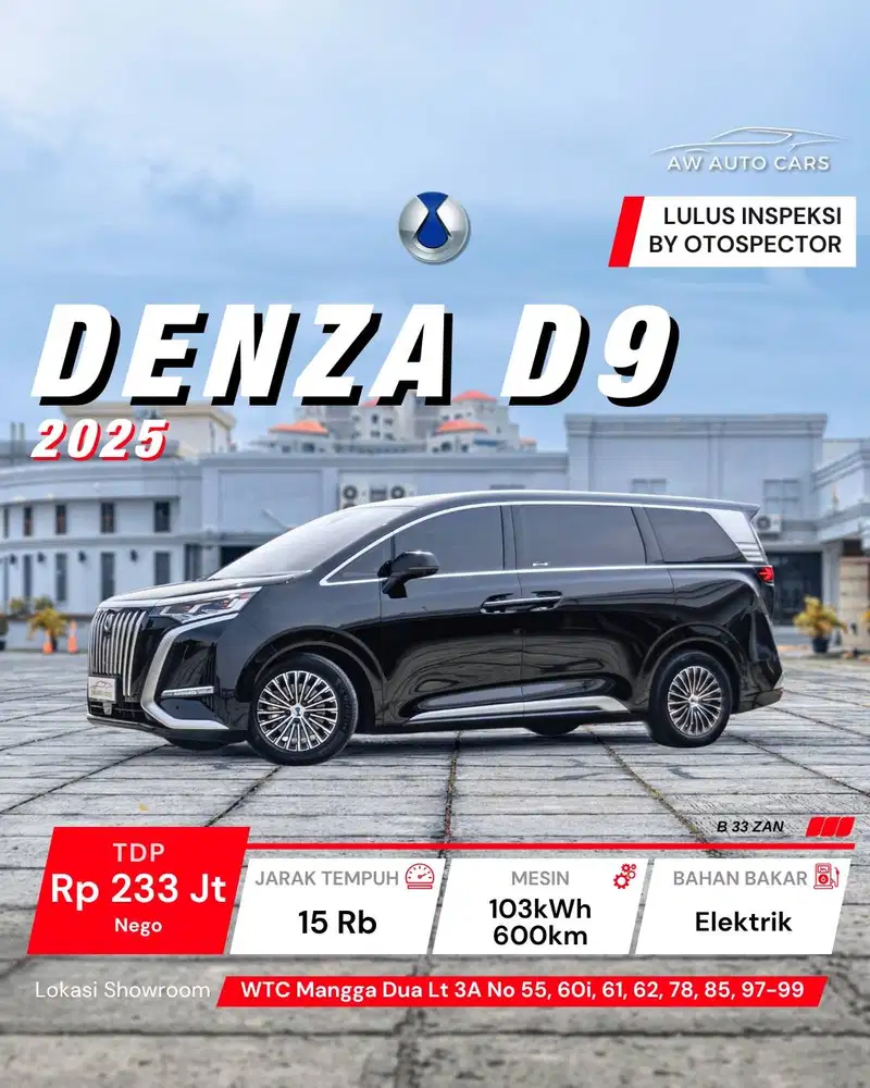 Denza D9 2025 EV Electric Car M6 2024 Long Range