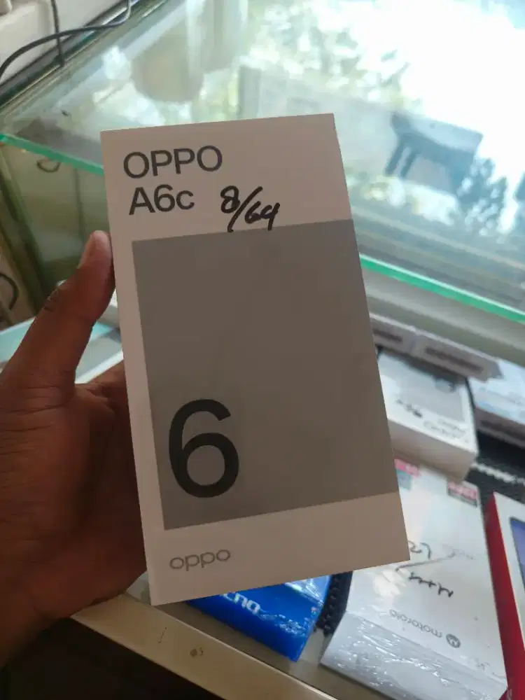 New Oppo A6c ram4/64 garansi resmi 1 tahun