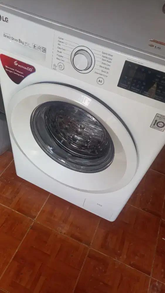 Mesin cuci LG 8kg inverter