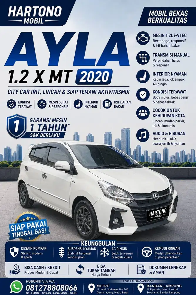 AYLA 1.2 X MT 2020